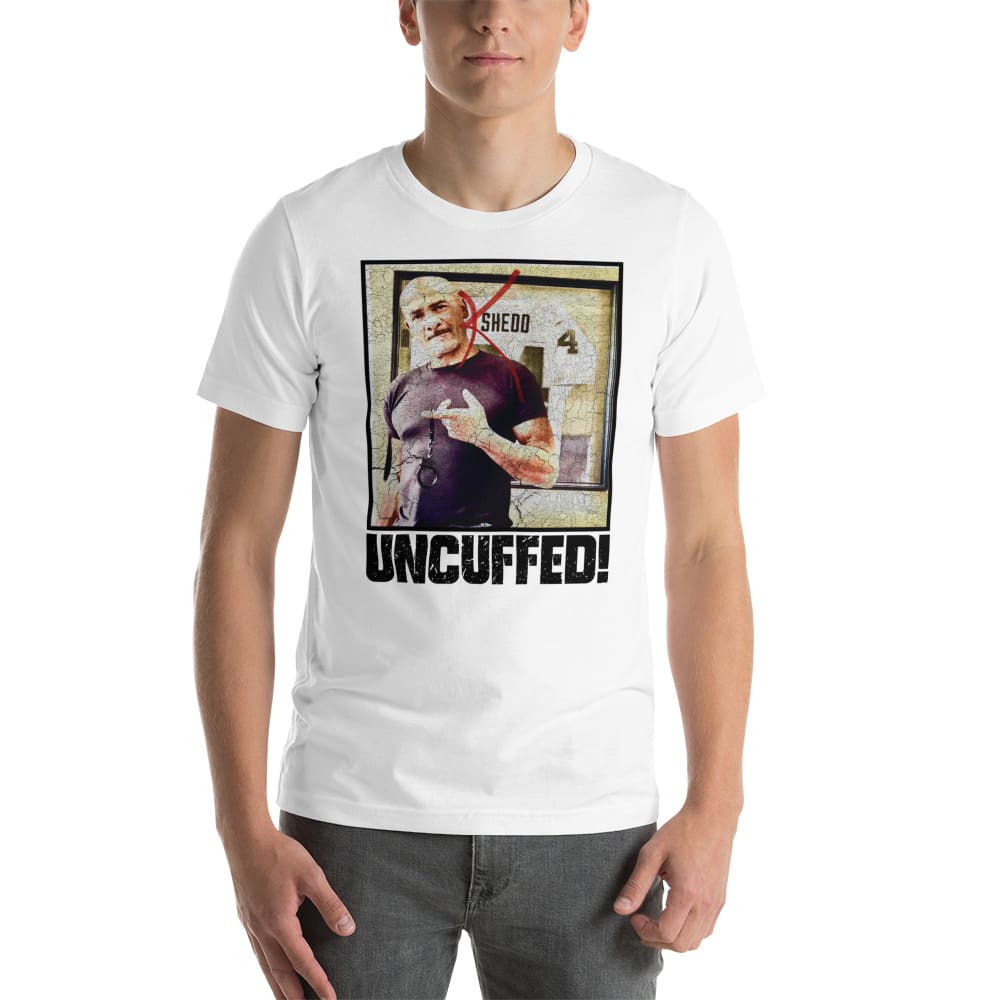 "Uncuffed!" by Kenny Shedd Shirt, Black Logo