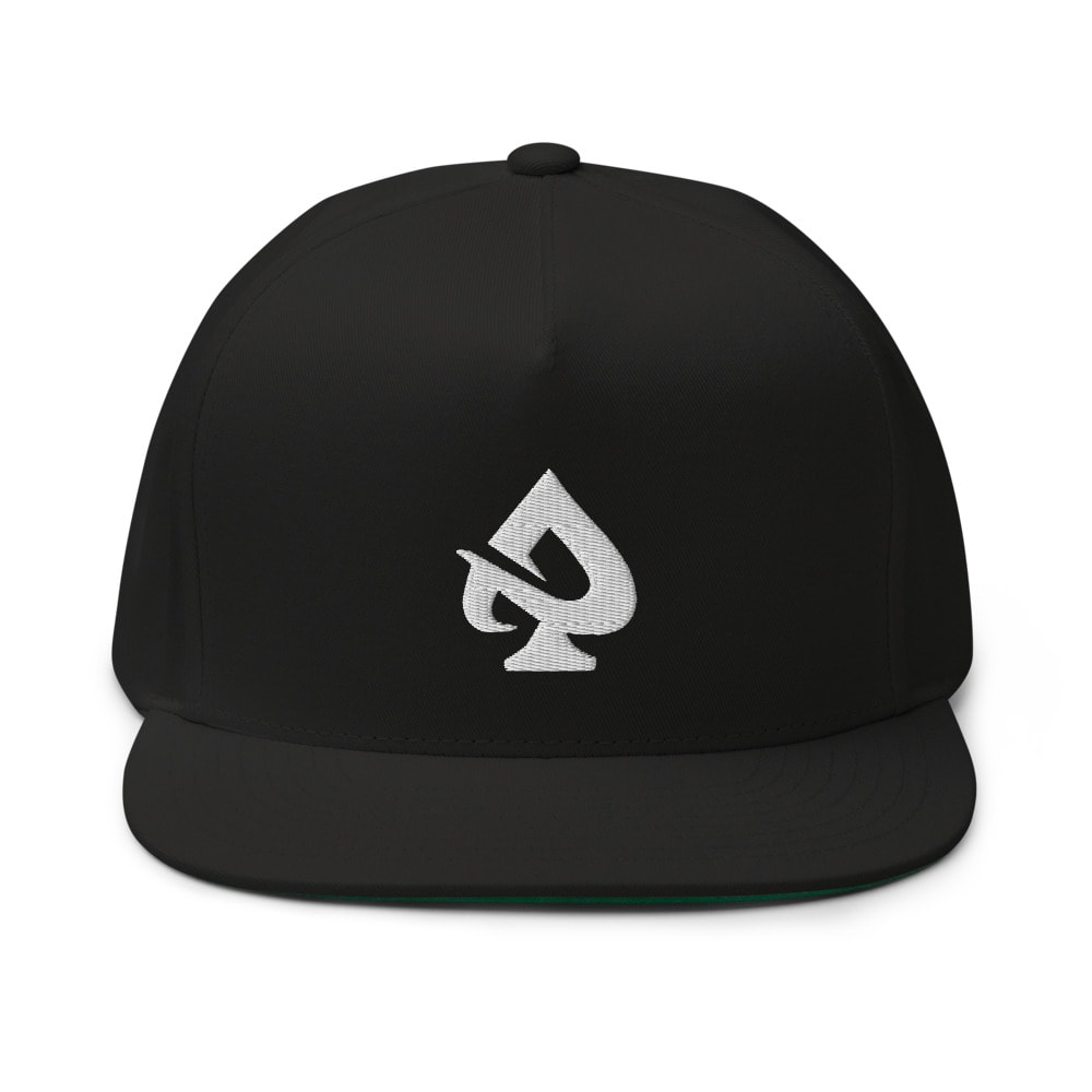 "Ace" by Nathan Acevedo Hat, White Logo Bold