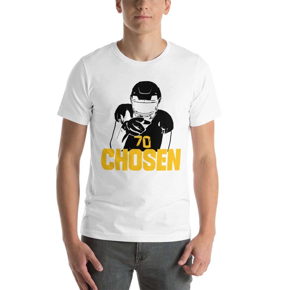 "Chosen" by Bryce Simpson Shirt, Black Logo