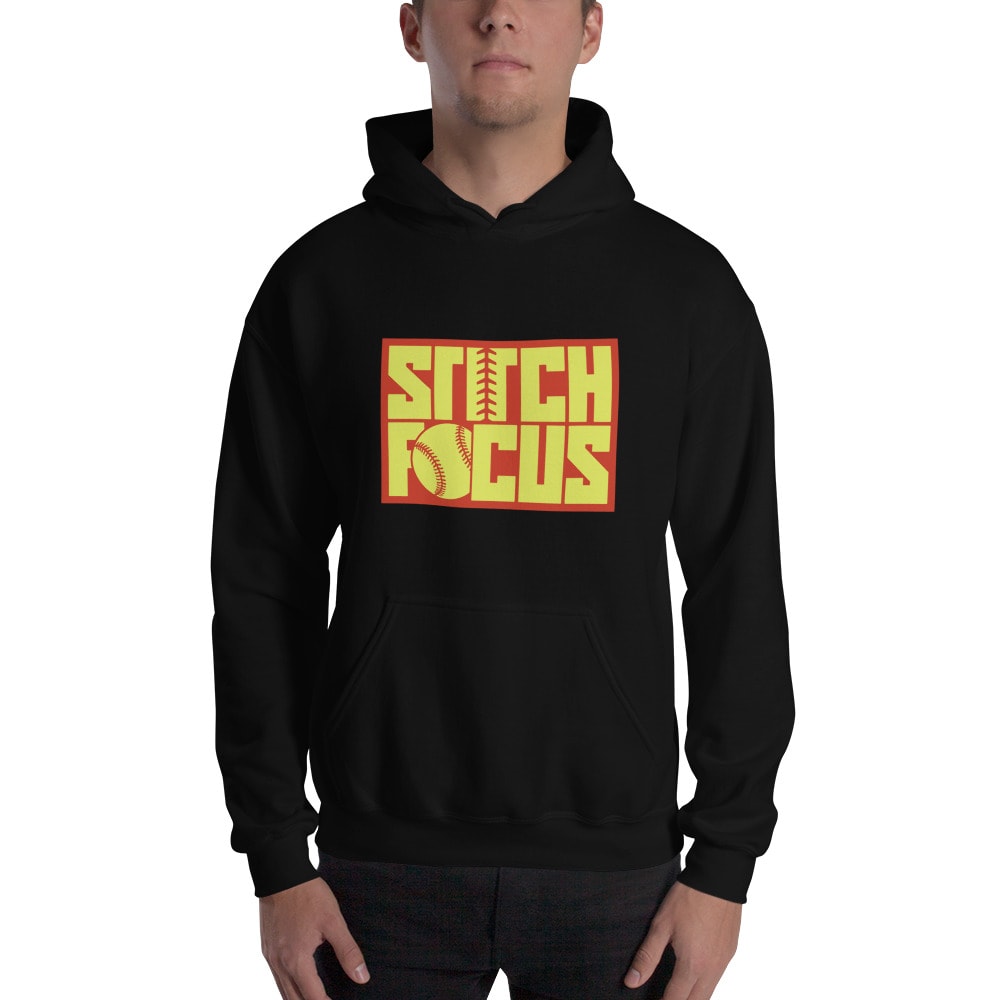 "Stich Focus" by DaRond Stovall Hoodie, Colour Logo