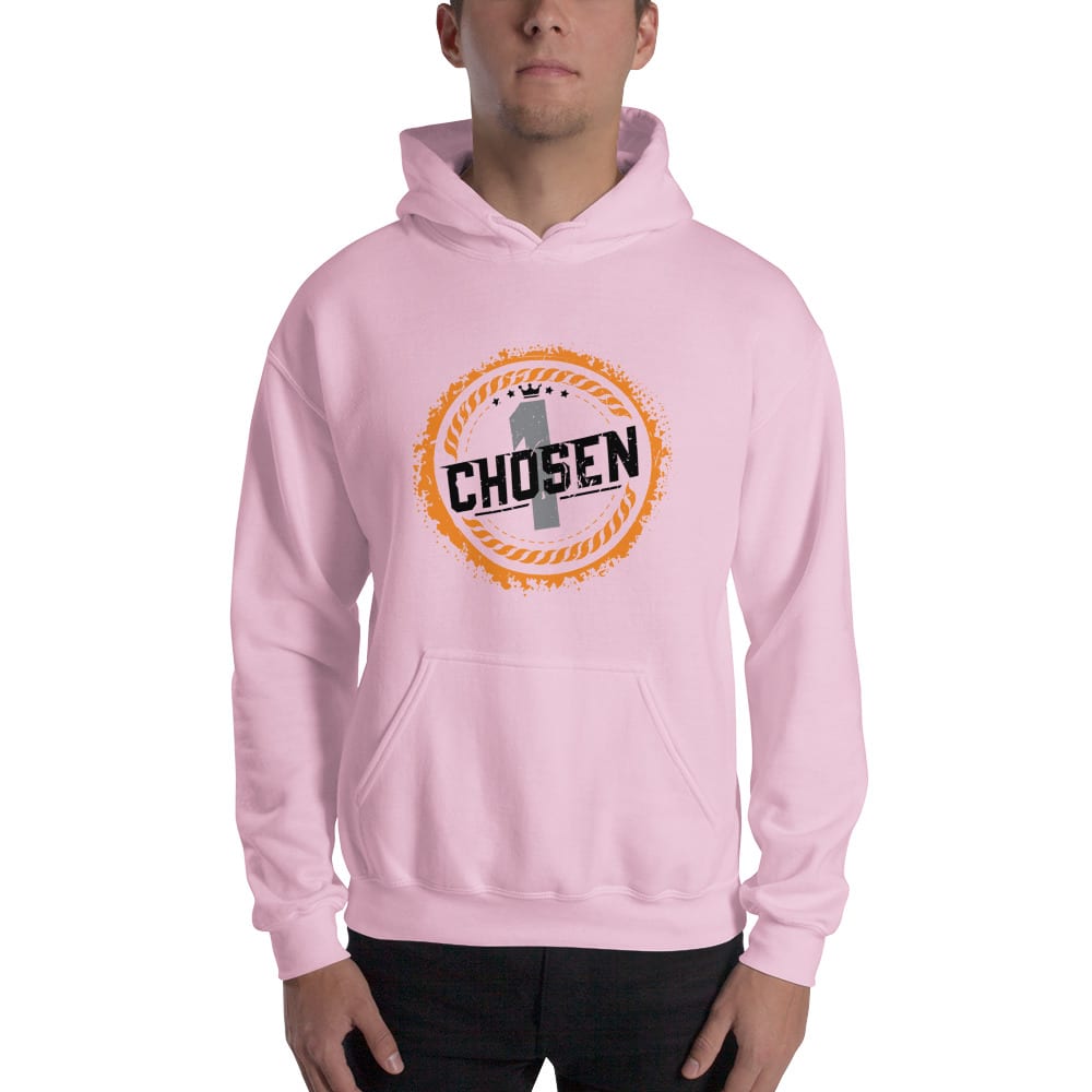   Chosen 1 Jacobi Moore Men's Hoodie, Black Logo