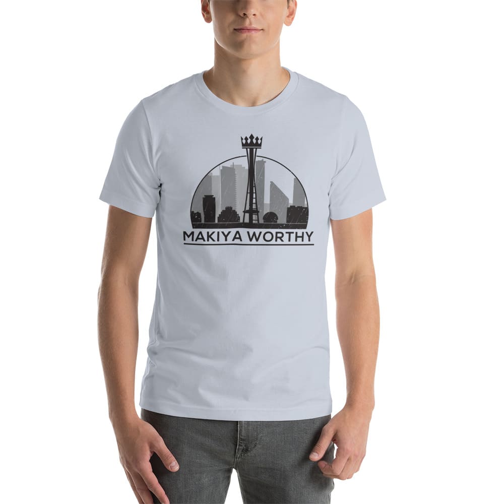 Makiya Worthy T-Shirt, Black Logo