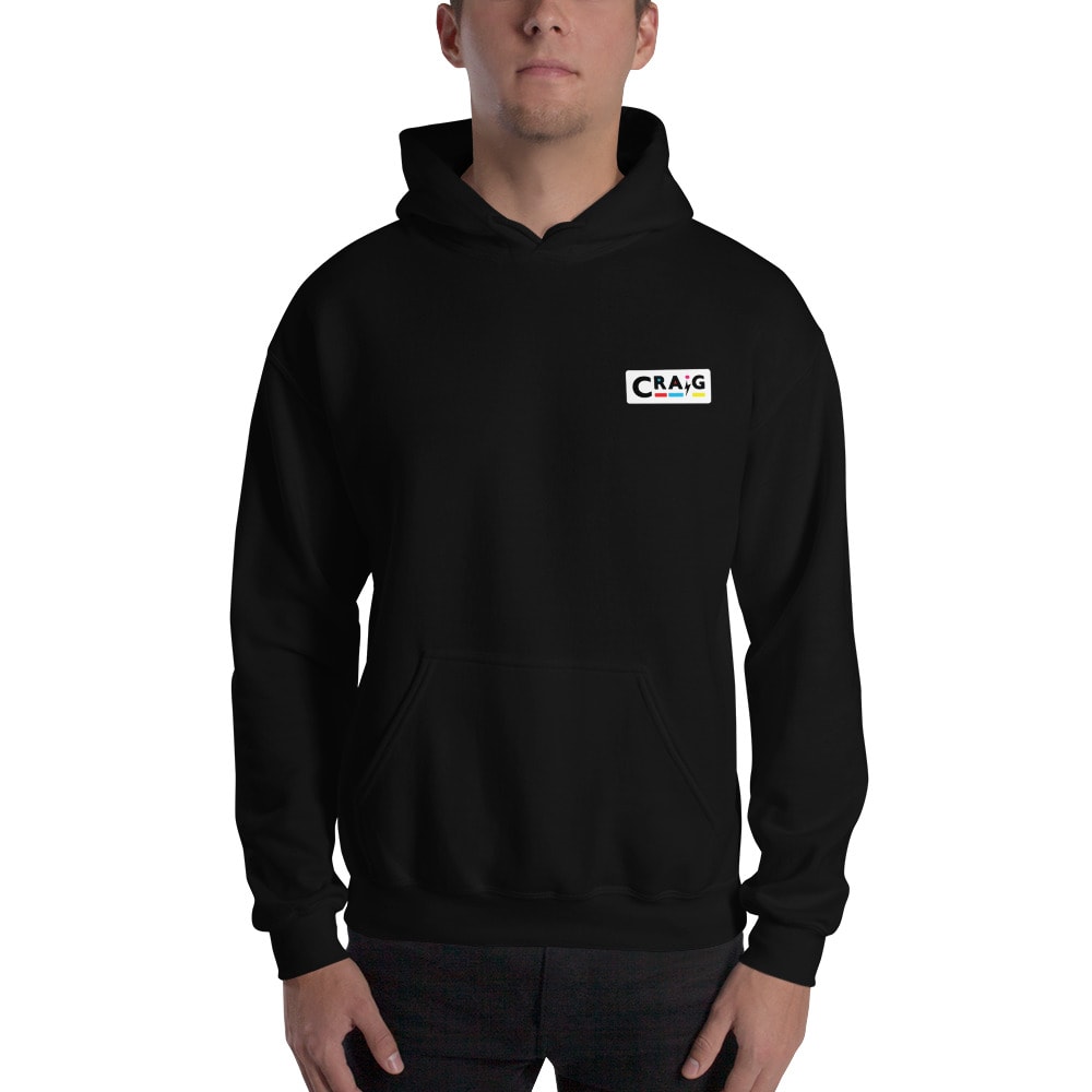 Craig Robertson "Family Ties" by MAWI, Men's Hoodie, White Logo