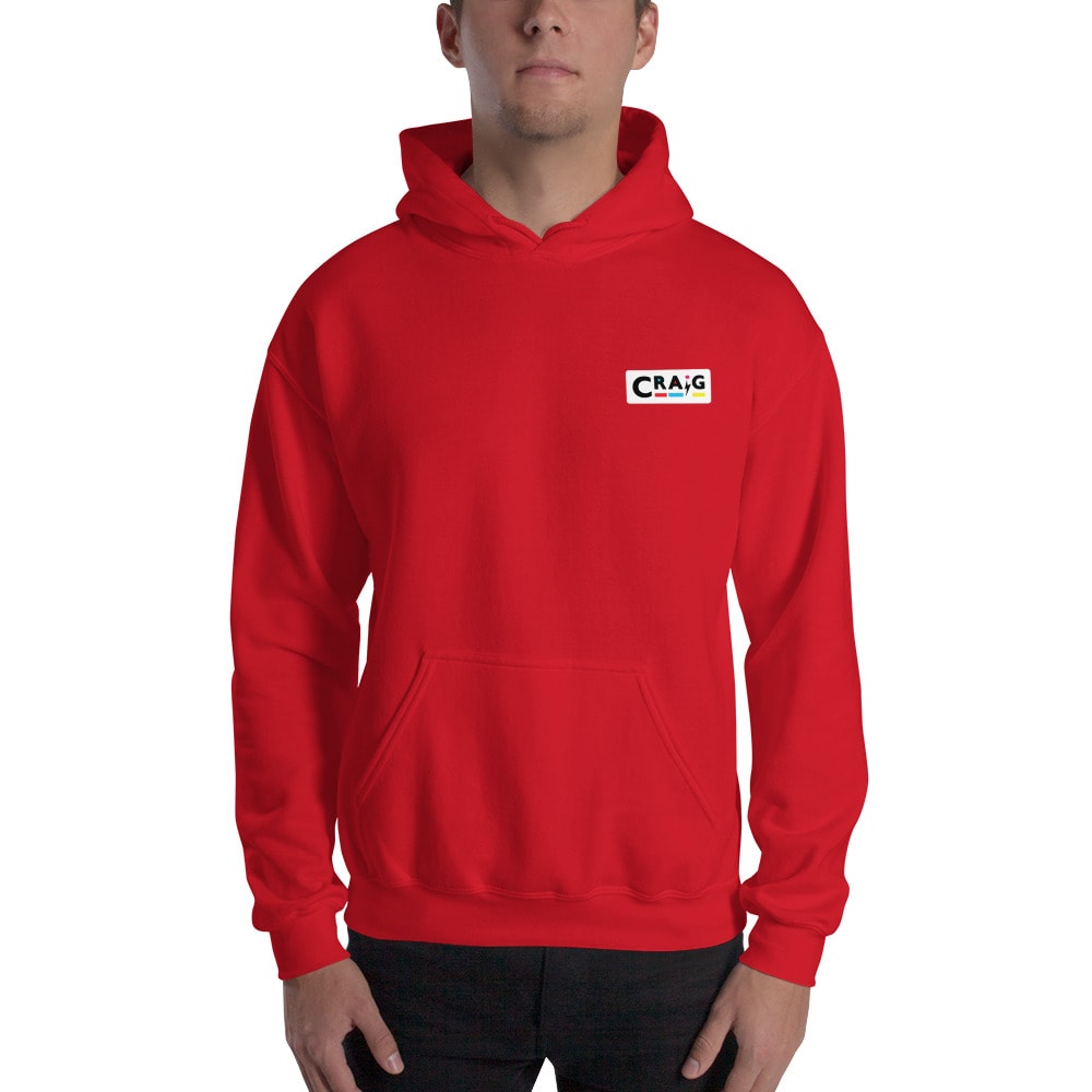 Craig Robertson "Family Ties" by MAWI, Men's Hoodie, White Logo