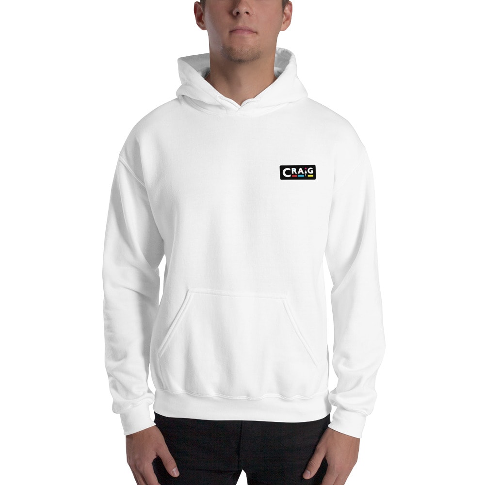 Craig Robertson "Family Ties" by MAWI, Men's Hoodie, Black Logo