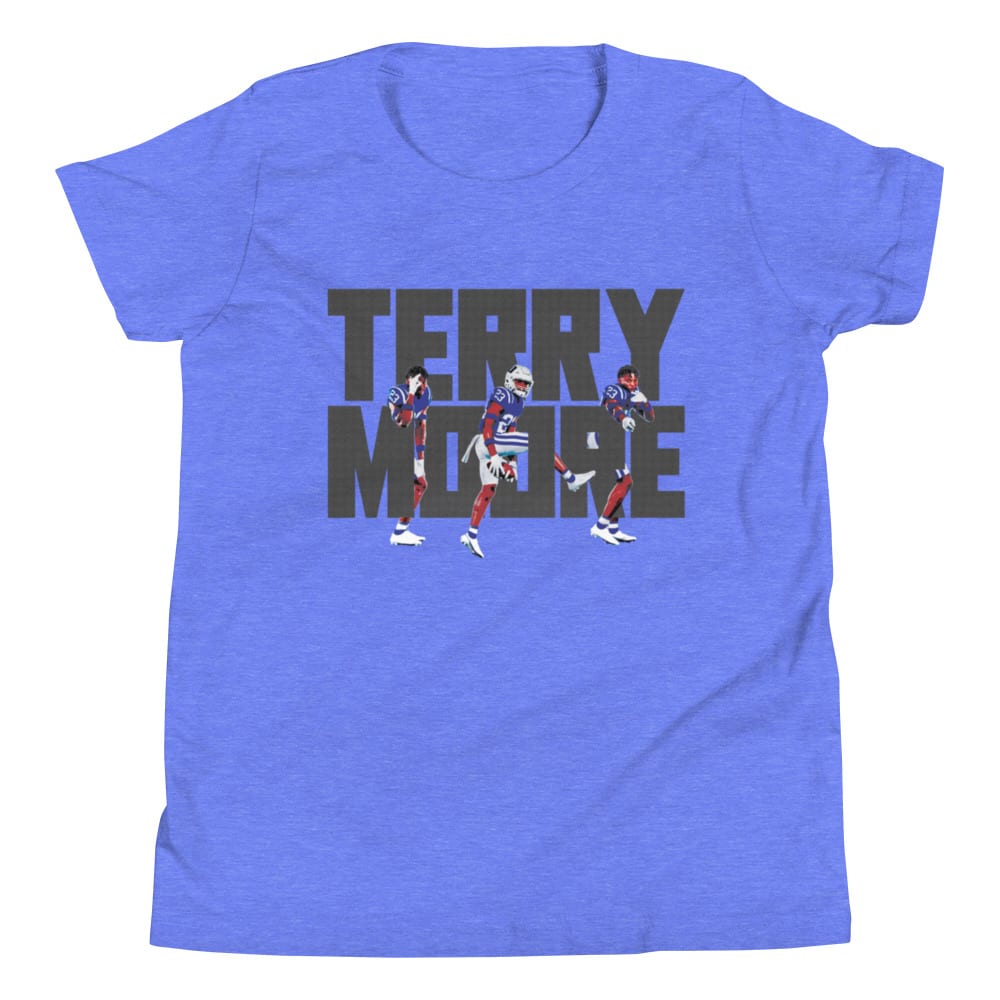 TM by Terry Moore Jr, Youth T-Shirt (White)