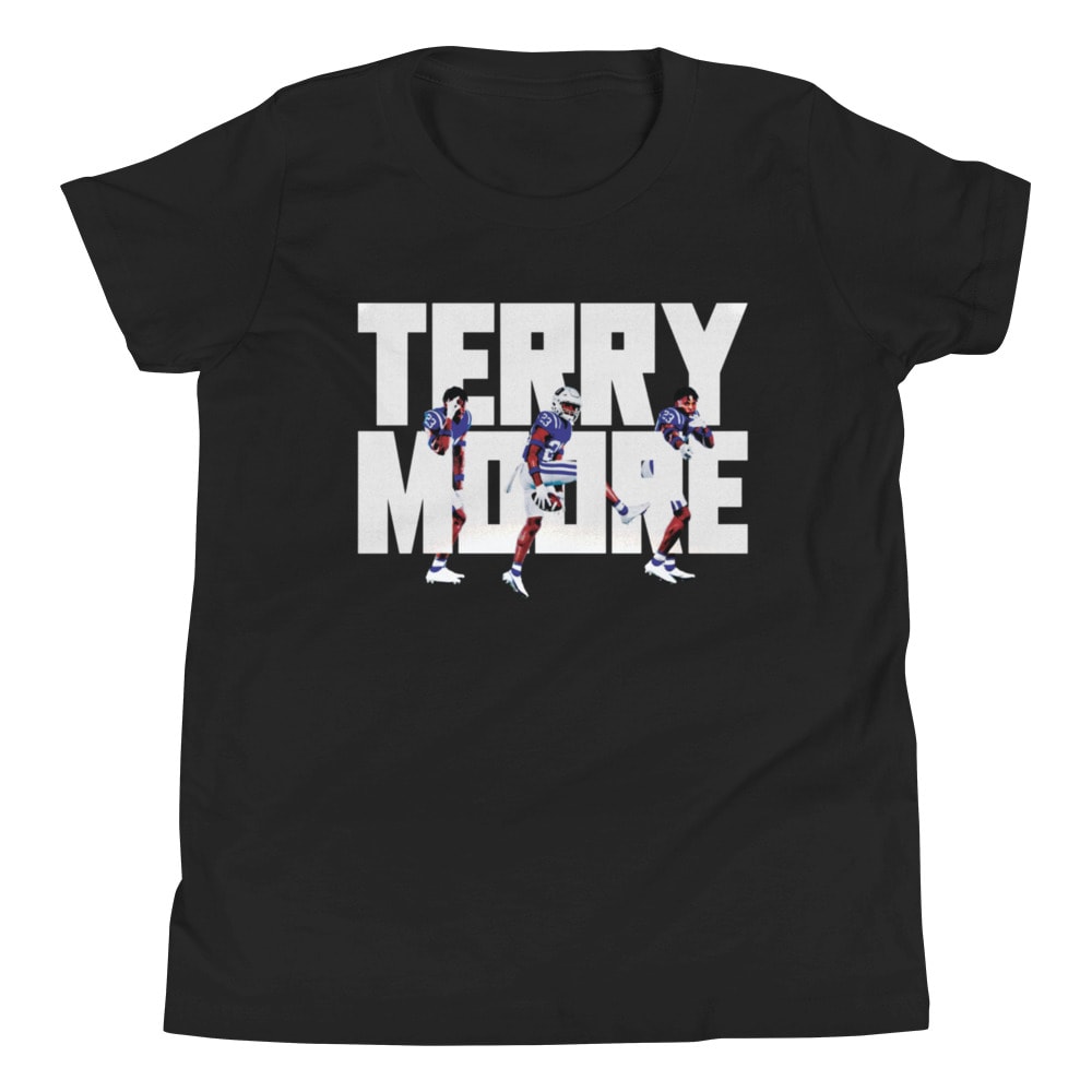 TM by Terry Moore Jr, Youth T-Shirt (Black)