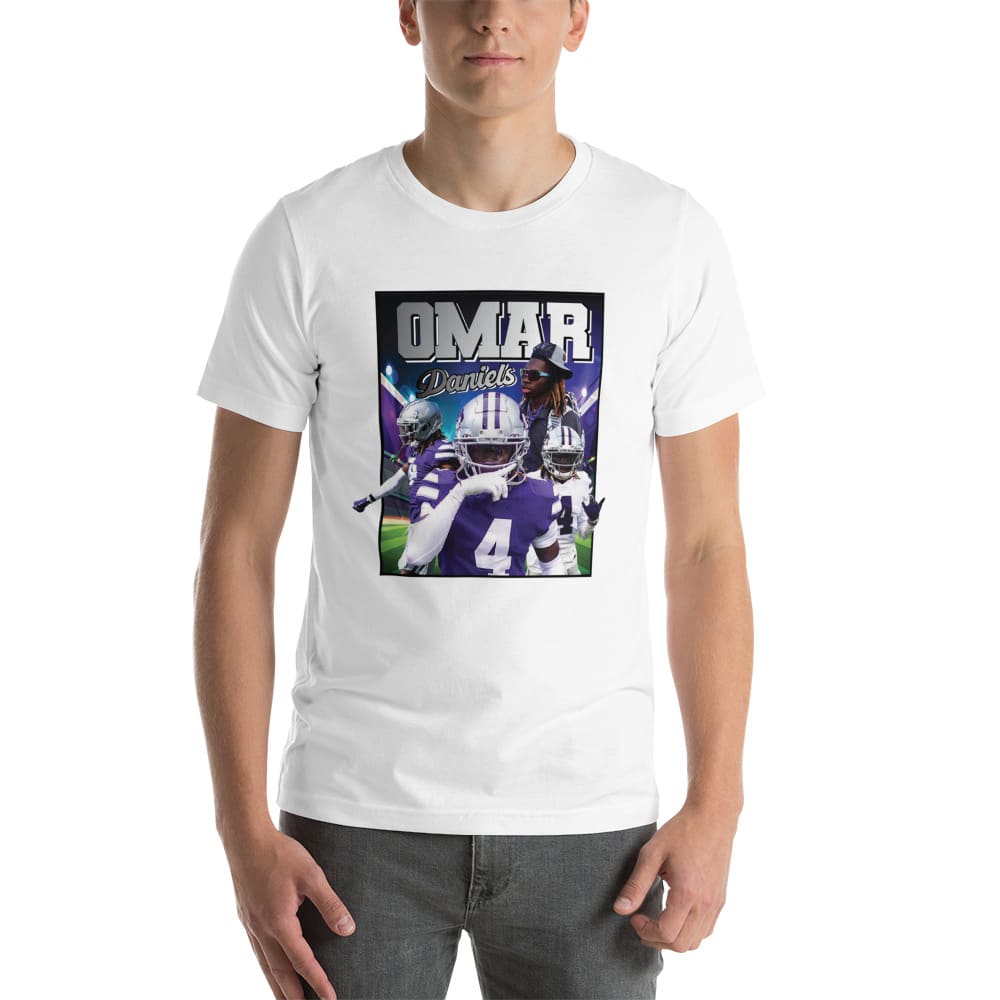 Omar Daniels Graphic T-Shirt, Black Logo