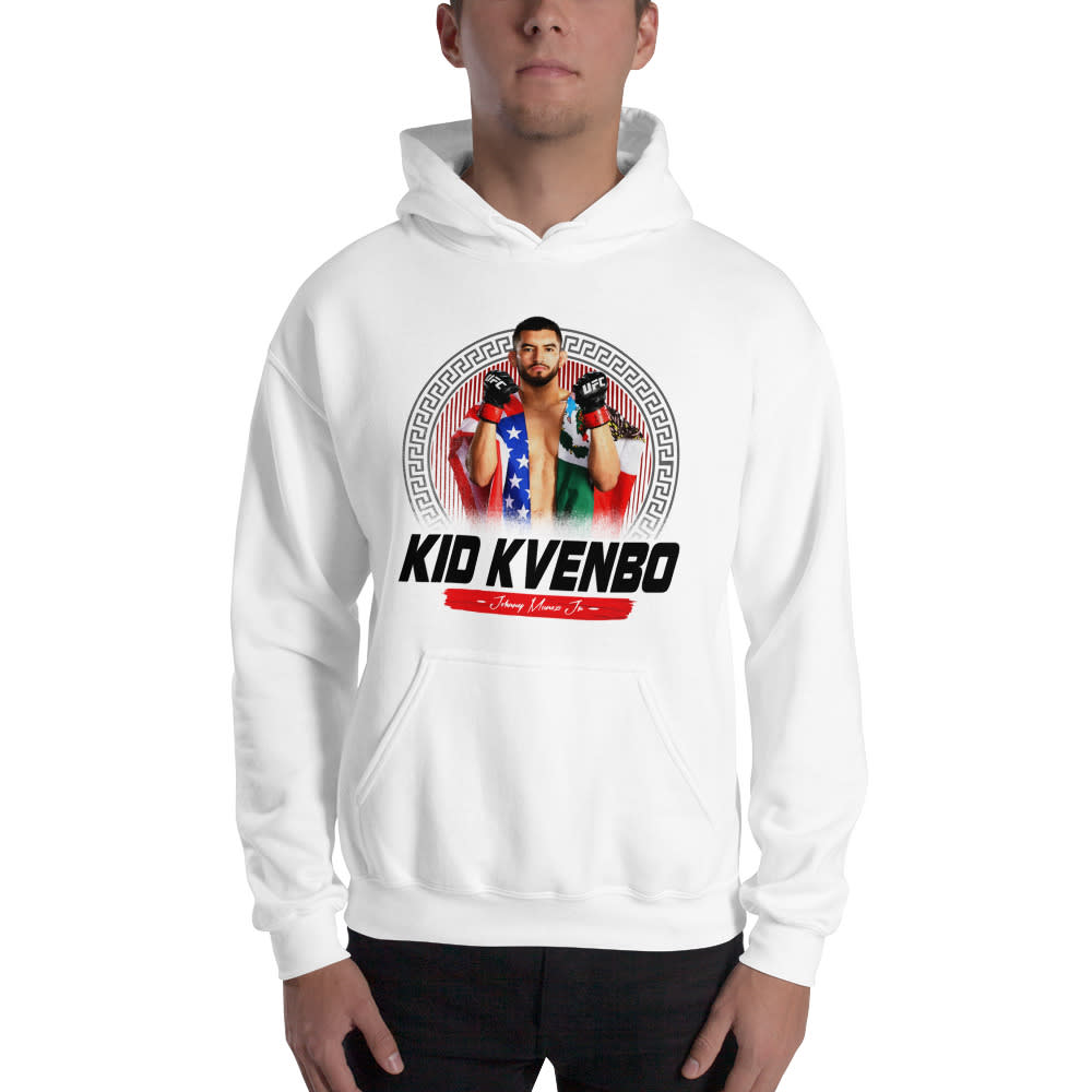 Kid Kvenbo II by Johnny Muñoz Hoodie, Black Logo