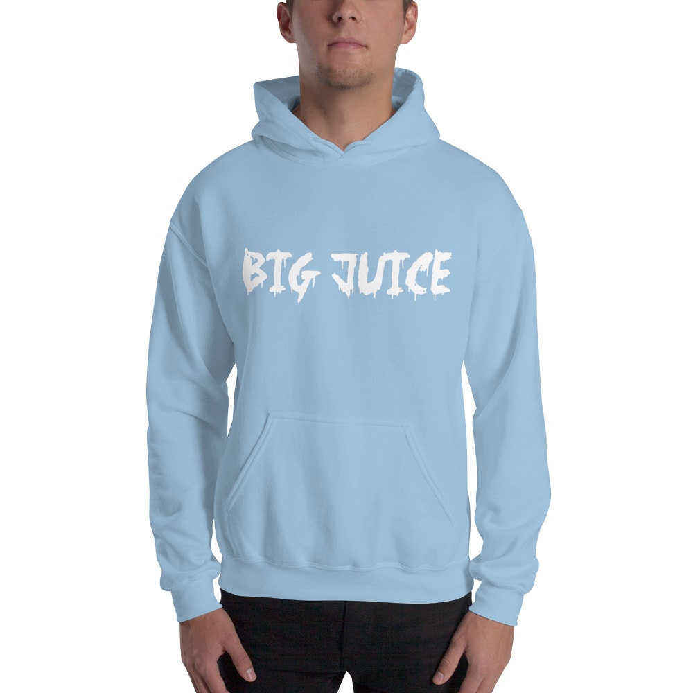 "Big Juice" by Avery Goldensoph Hoodie, White Logo