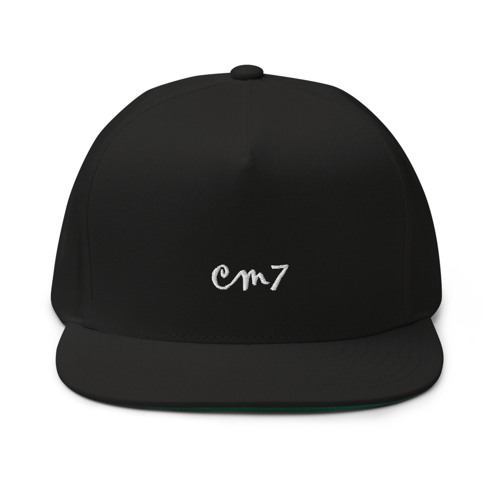 "CM7" by Claudia Medina Hat, White Logo