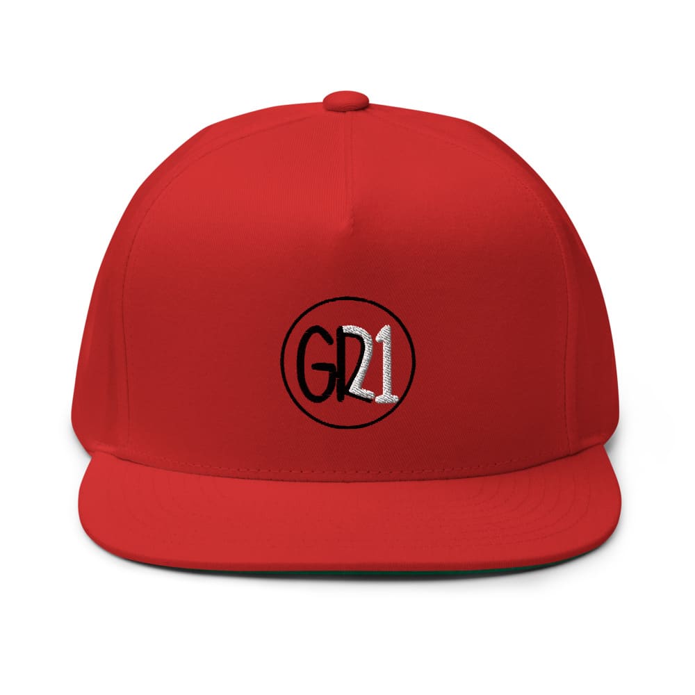 "GR 21" by Giana Romano Hat, Black/White Logo