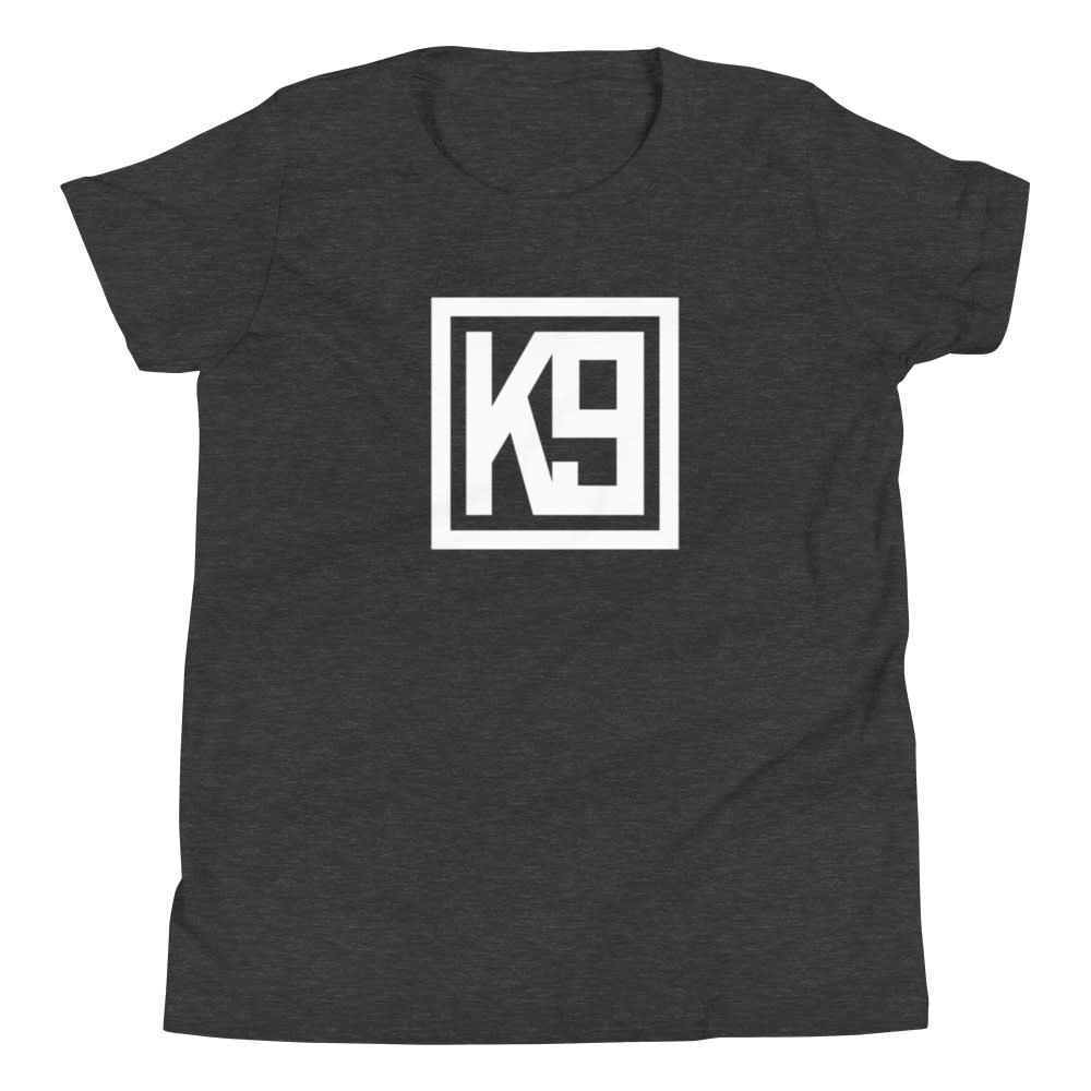 "|K9|" by Kobe Head Youth Shirt, White Logo