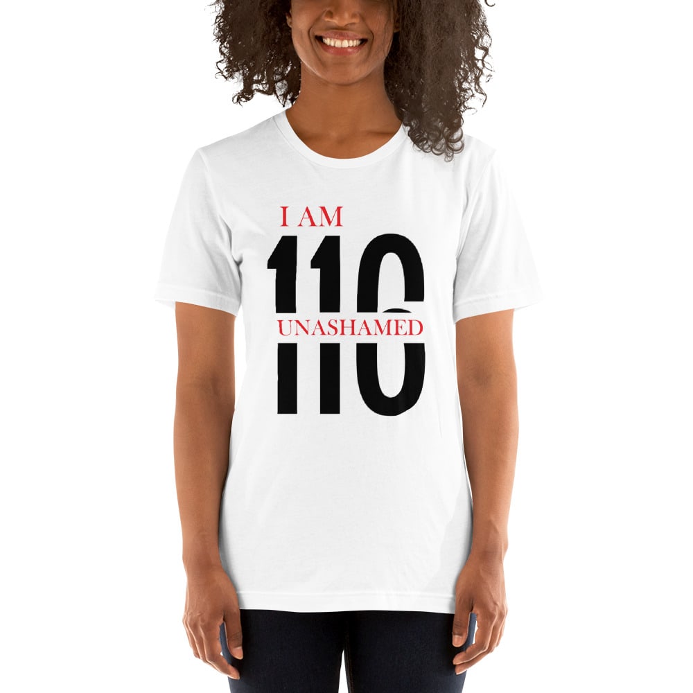 UNASHAMED T-Shirt, Black Logo