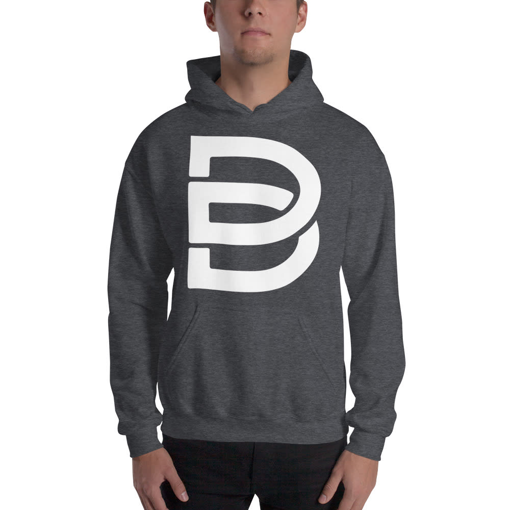"DD" by Dalon Dean Hoodie, White Logo