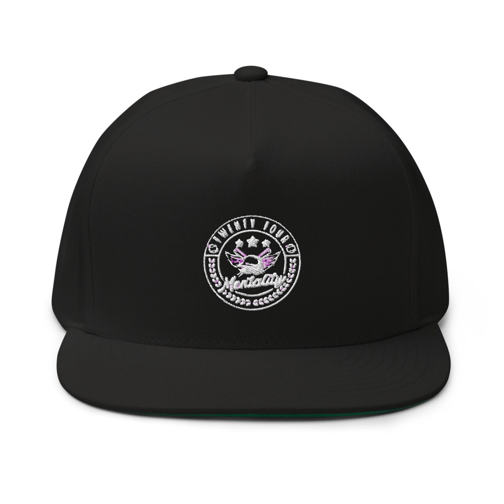 "Twenty Four Mentality" by Kenleigh Smith Hat, White Logo