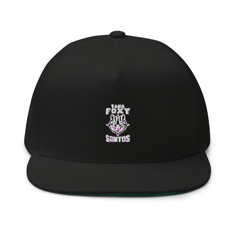 "Foxy" by Yana Santos Hat, White Logo