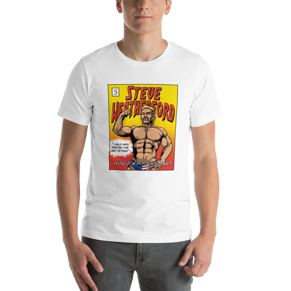 Steve Weatherford by MAWI, "World's Fittest ", T-Shirt