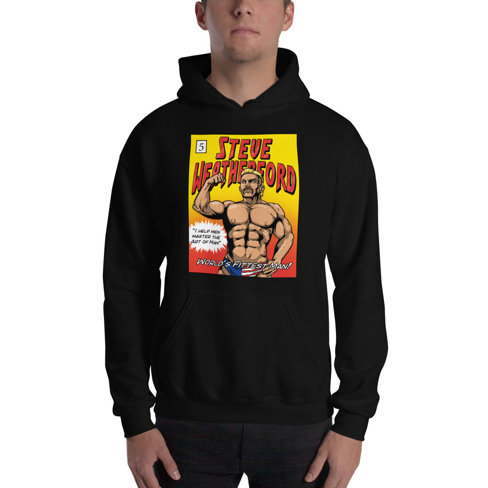 Steve Weatherford by MAWI, "World's Fittest ", Hoodie