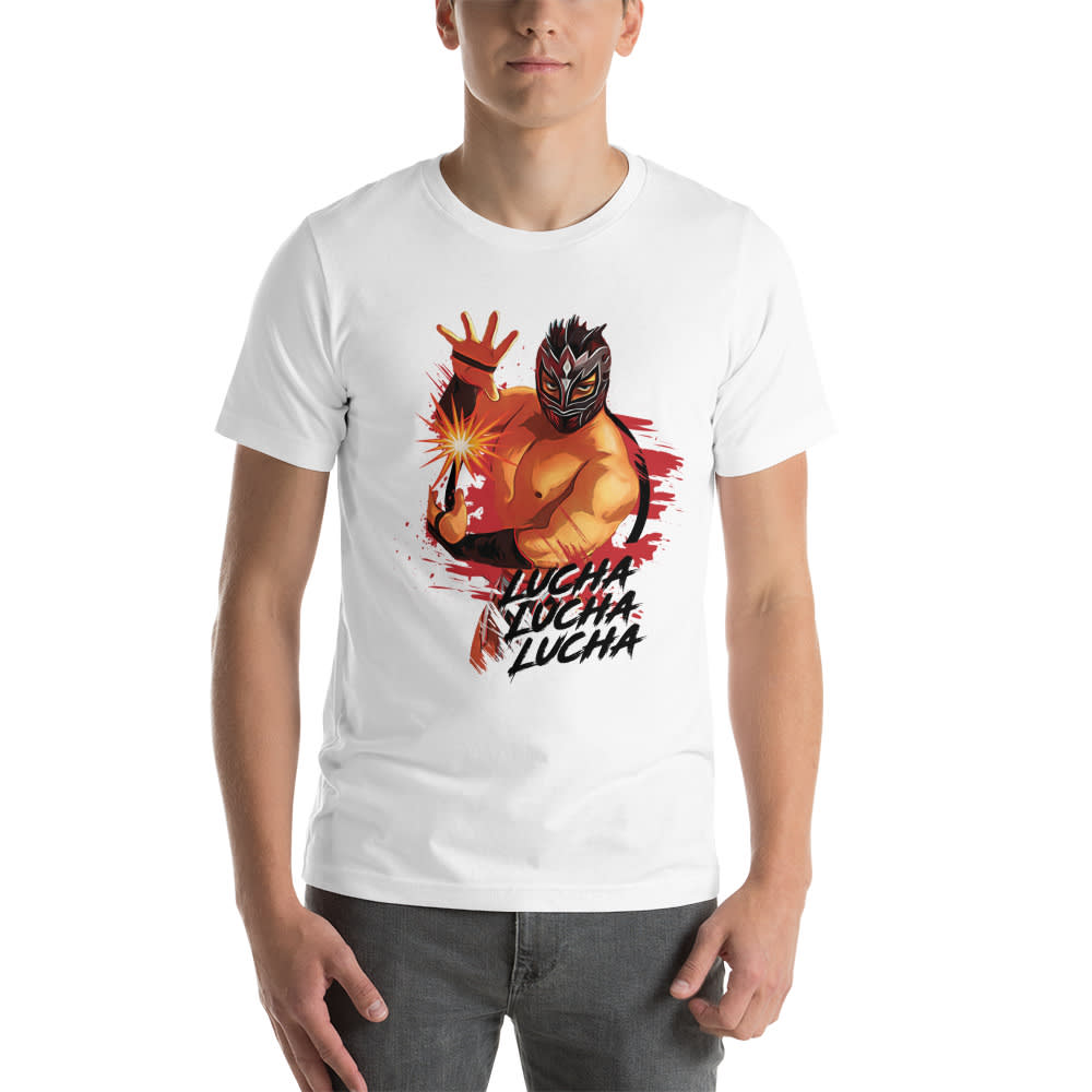 ny Rodriguez by MAWI, "LUCHA" T-Shirt, Black Logo