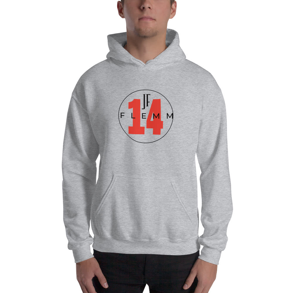 "Jflemms" by Jeremiah Flemmons Hoodie, Black Logo