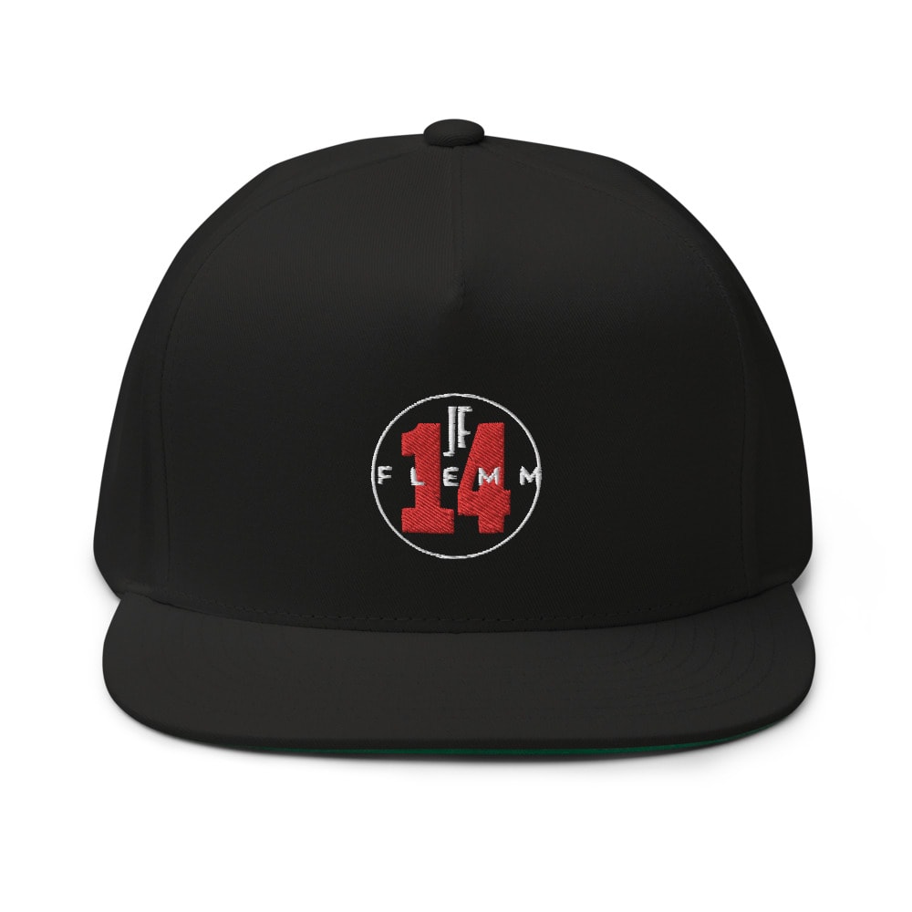 "Jflemms" by Jeremiah Flemmons Hat, White Logo