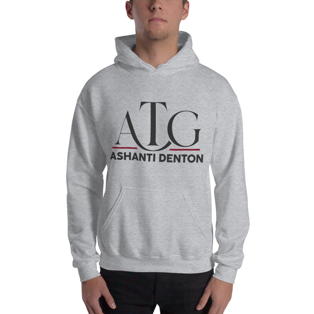 "ATG" by Ashanti Denton Hoodie, Black Logo