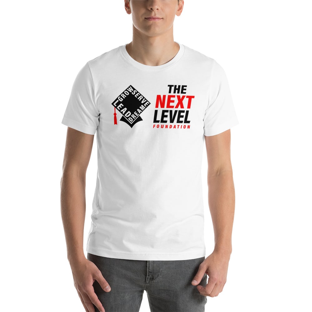 Lead Grow Serve Dream by John Swain Shirt, Black Logo