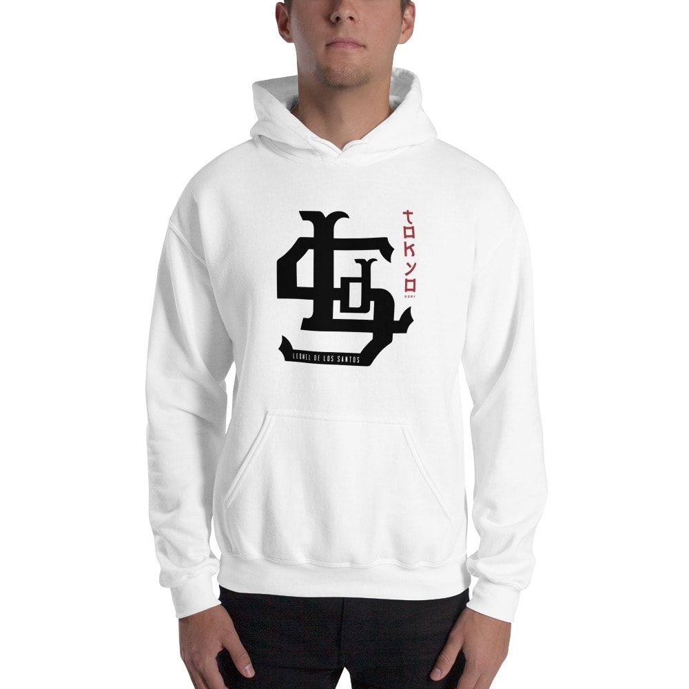Leonel De Los Santos Limited Edition Tokyo Hoodie, Black Logo