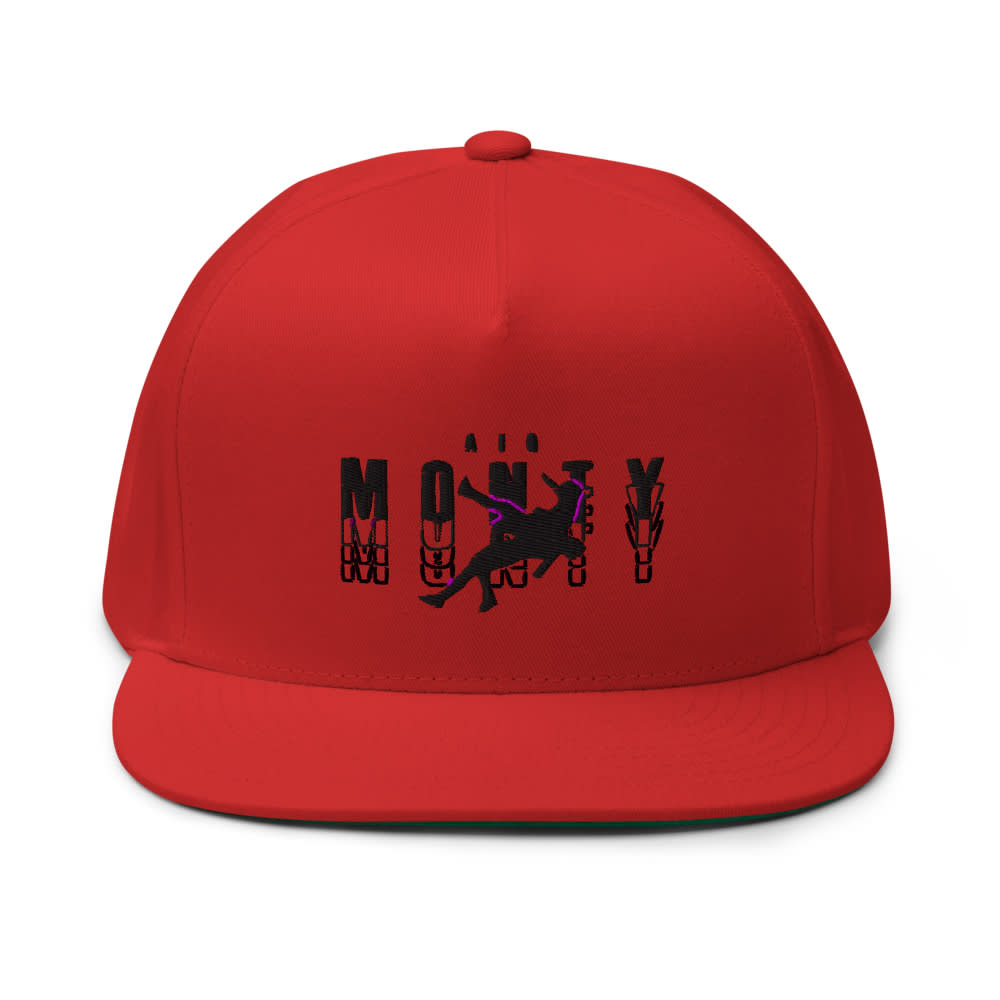 "Air Monty" by Michelle Montague Hat, Black Logo