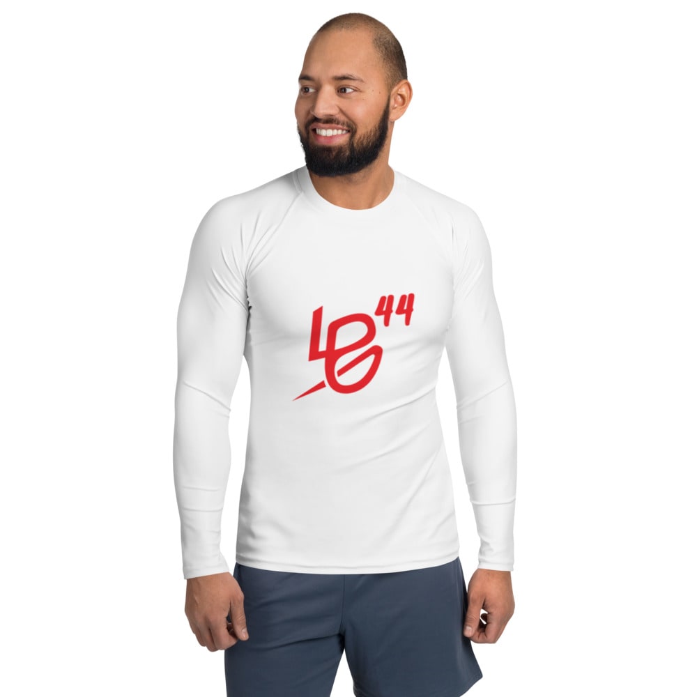 "LPG Starter" by Luis Pimentel-Guerrero Men's Compression Fit, Red Logo
