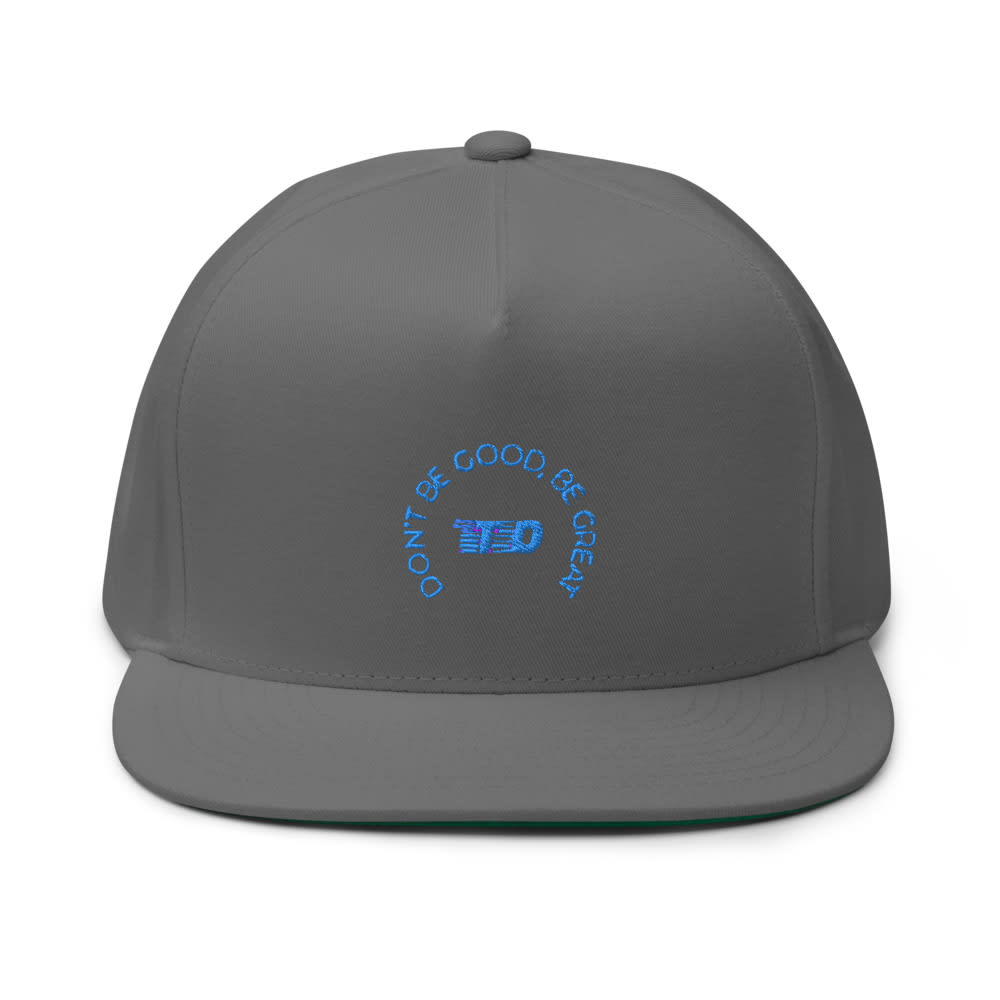 "Be Great" by Tyler Duerbeck Hat, Blue Logo