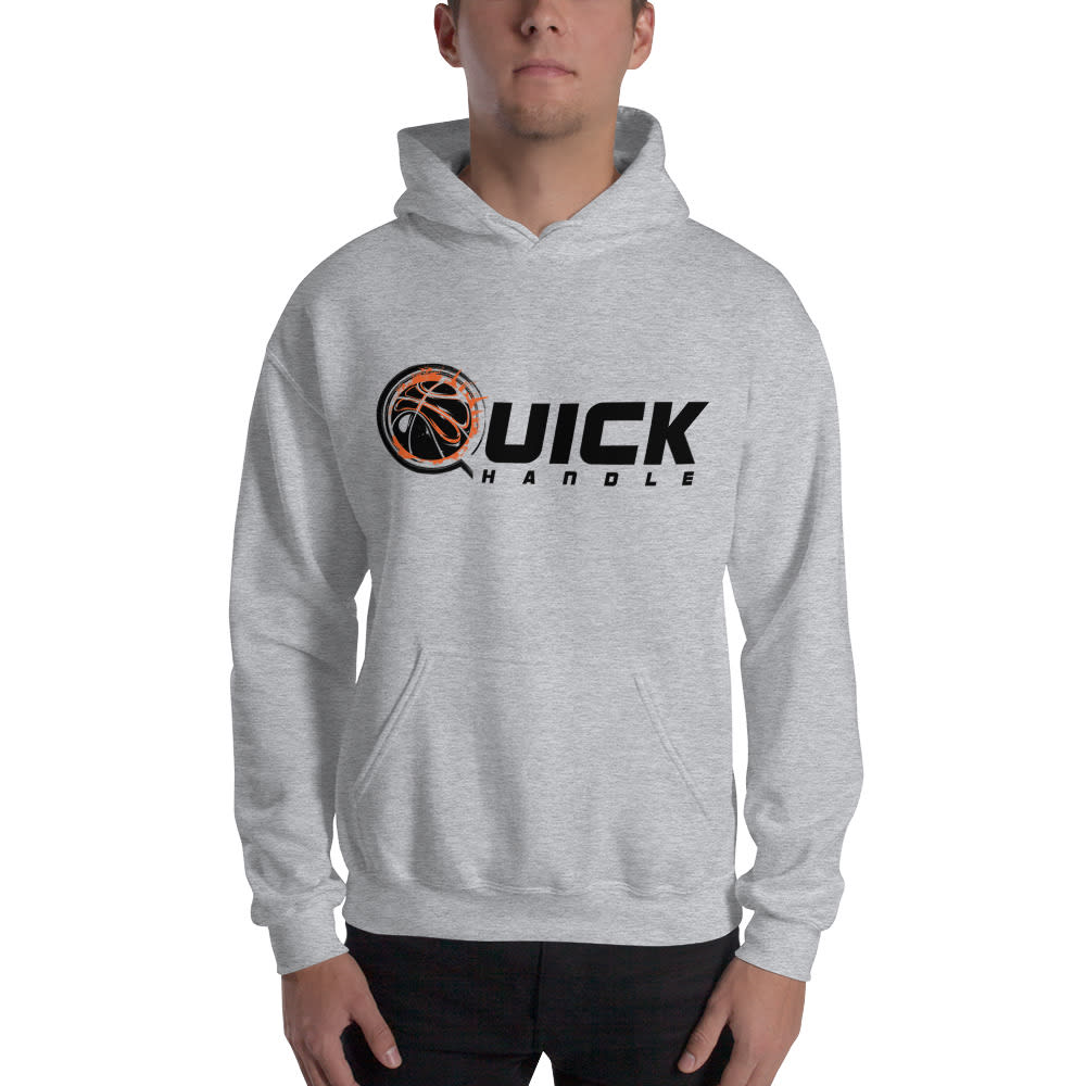 "Quick Handle" Hoodie, Black Logo