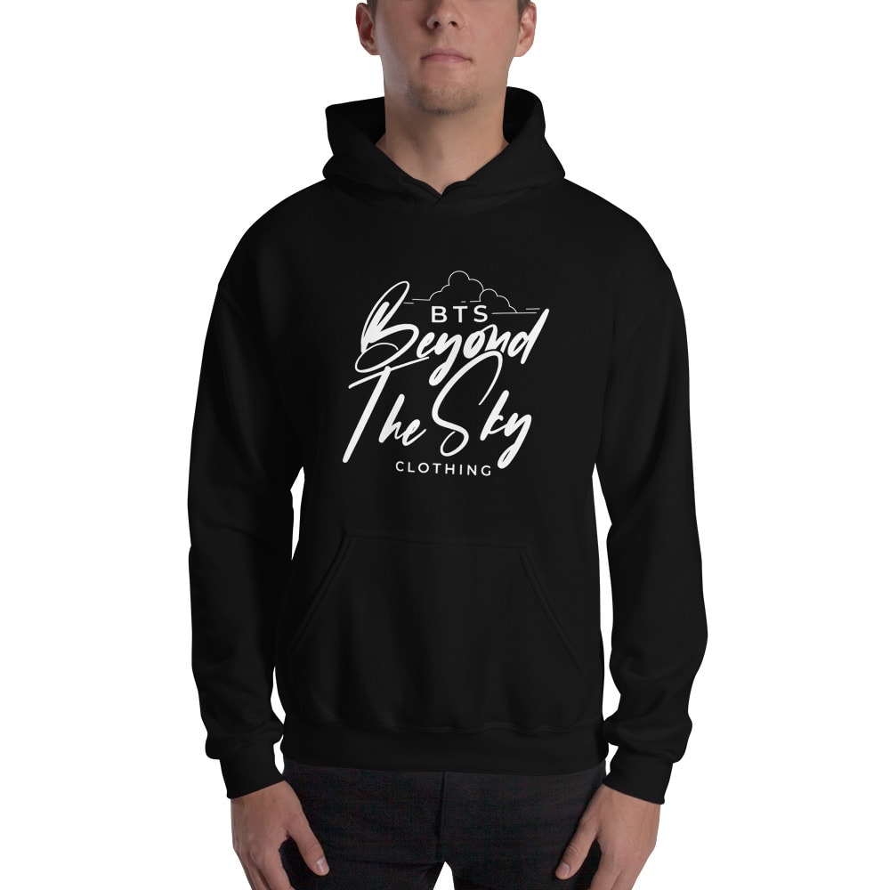 "Beyond The Sky" by Dre'una Edwards Hoodie, White Logo