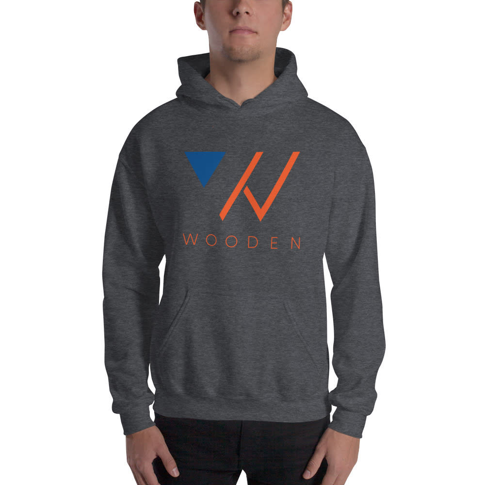 "W" by Caleb Wooden Hoodie, Light Logo