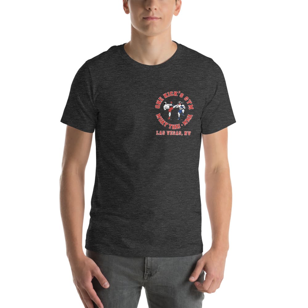 Original Training T Shirt By One Kick's Gym, Mini Logo