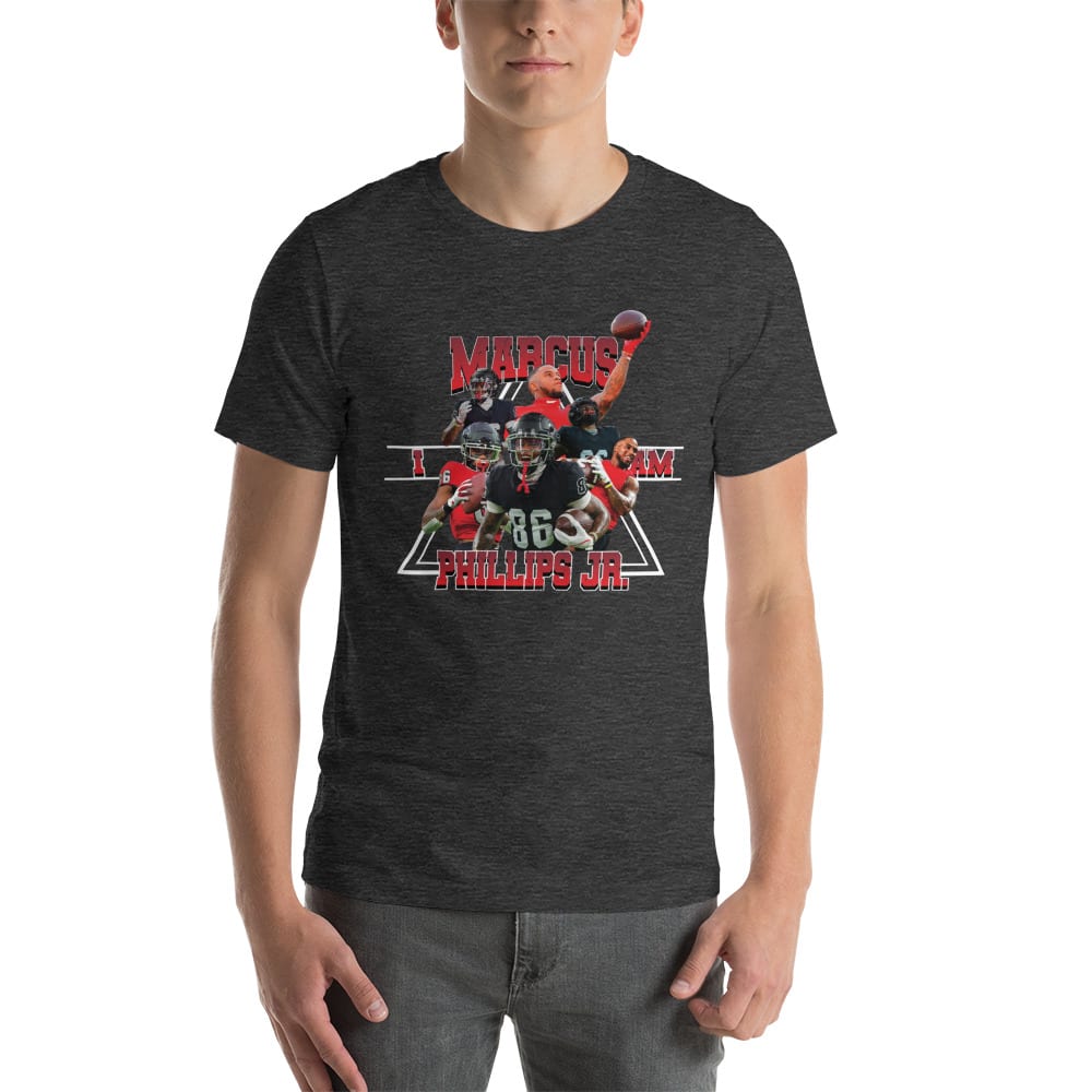 I am Marcus Phillips Jr  T-Shirt, White Logo