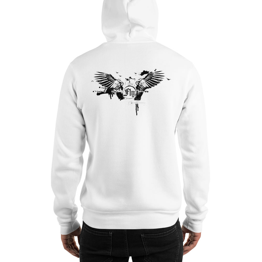 Fearless Fly by Anicka Newell Hoodie, Black Logo