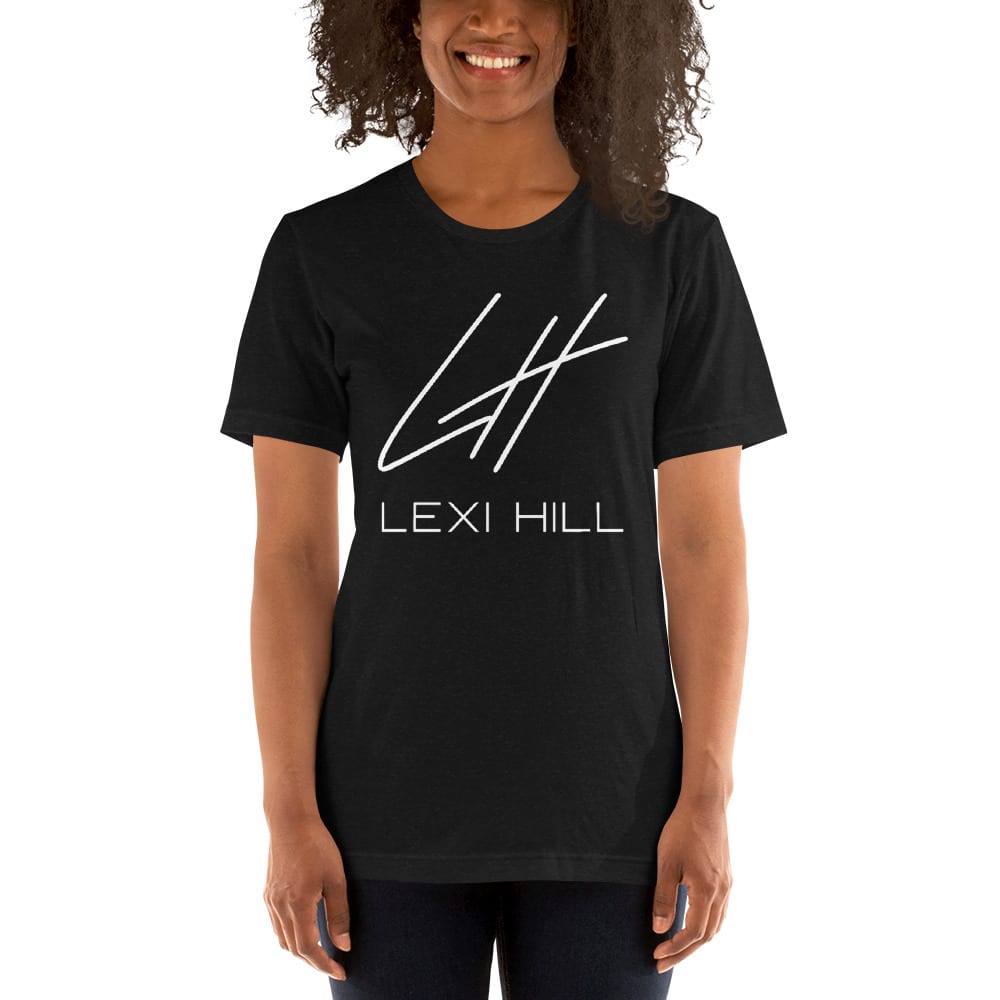 LH V#2 Lexi Hill Women's T-Shirt, White Logo