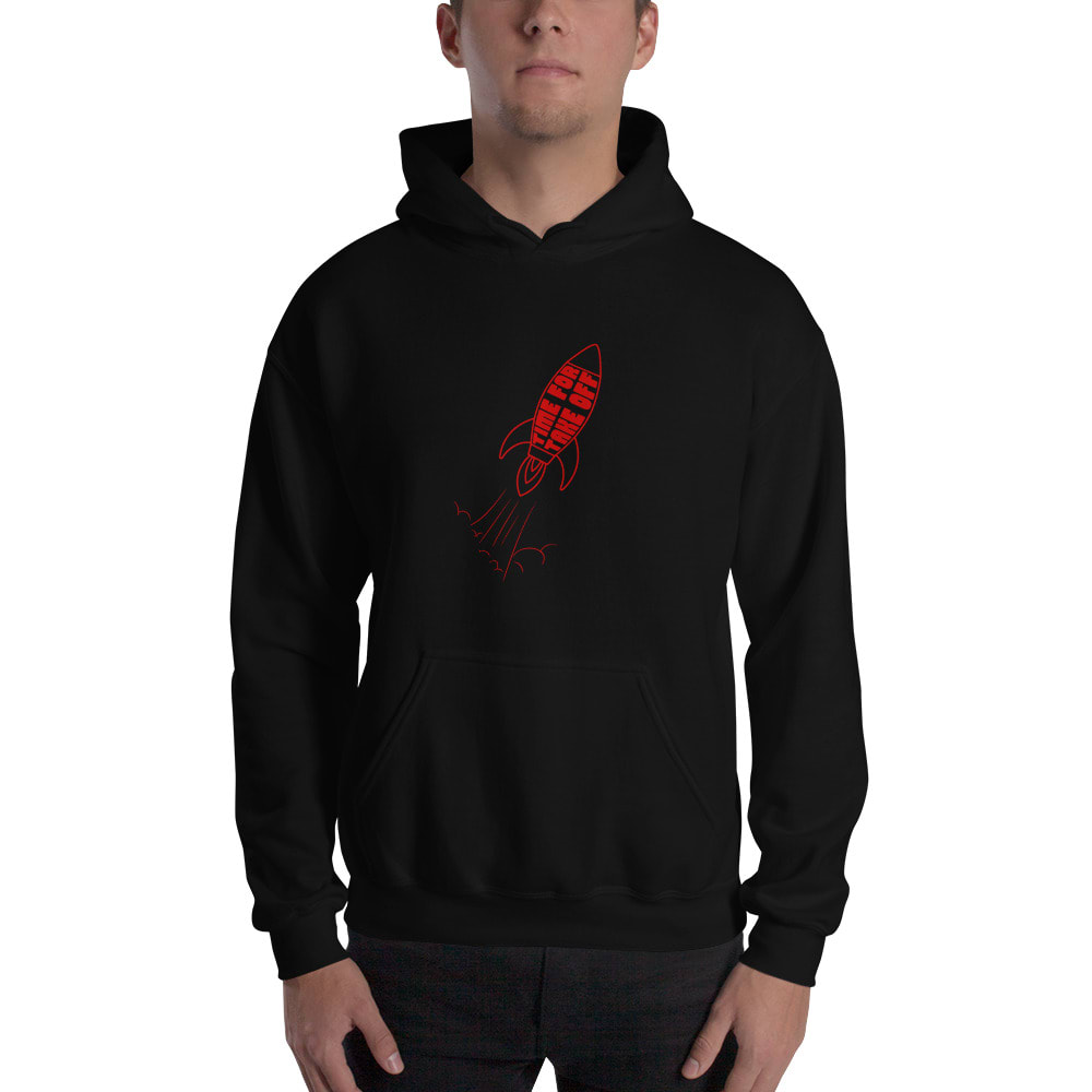 Time For Takeoff by Jacarrius Demmerritte Hoodie