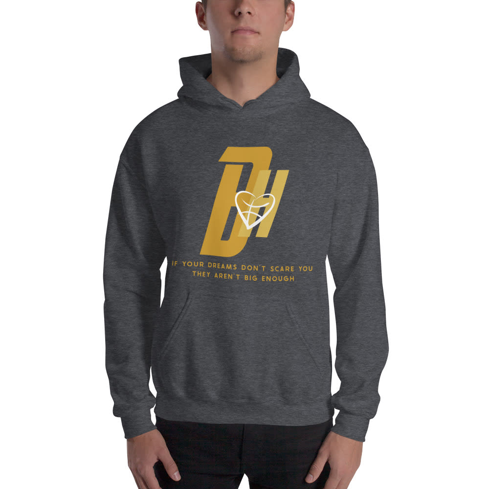 BH by Bria Hartley Hoodie, Mustard Gold Logo