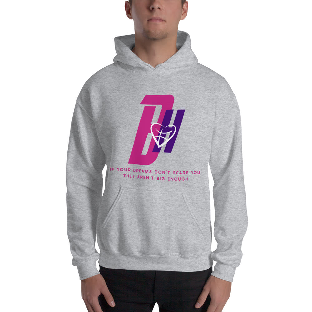 BH by Bria Hartley Hoodie, Hot Pink Purple Logo