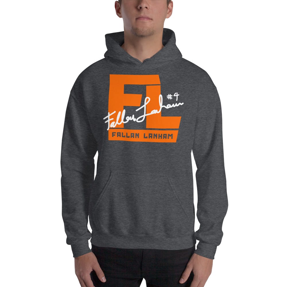 FL#4 by Fallan Lanham Hoodie, White Logo
