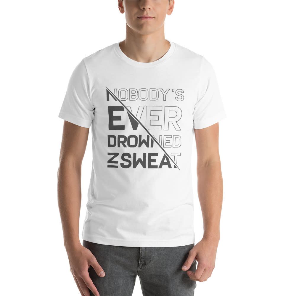 "Nobody's Ever" by Christopher Ro Shirt, Grey Logo