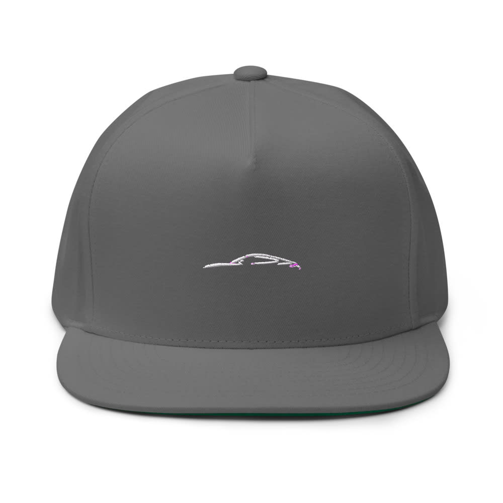 "Car" by Christopher Roman Hat, White Logo