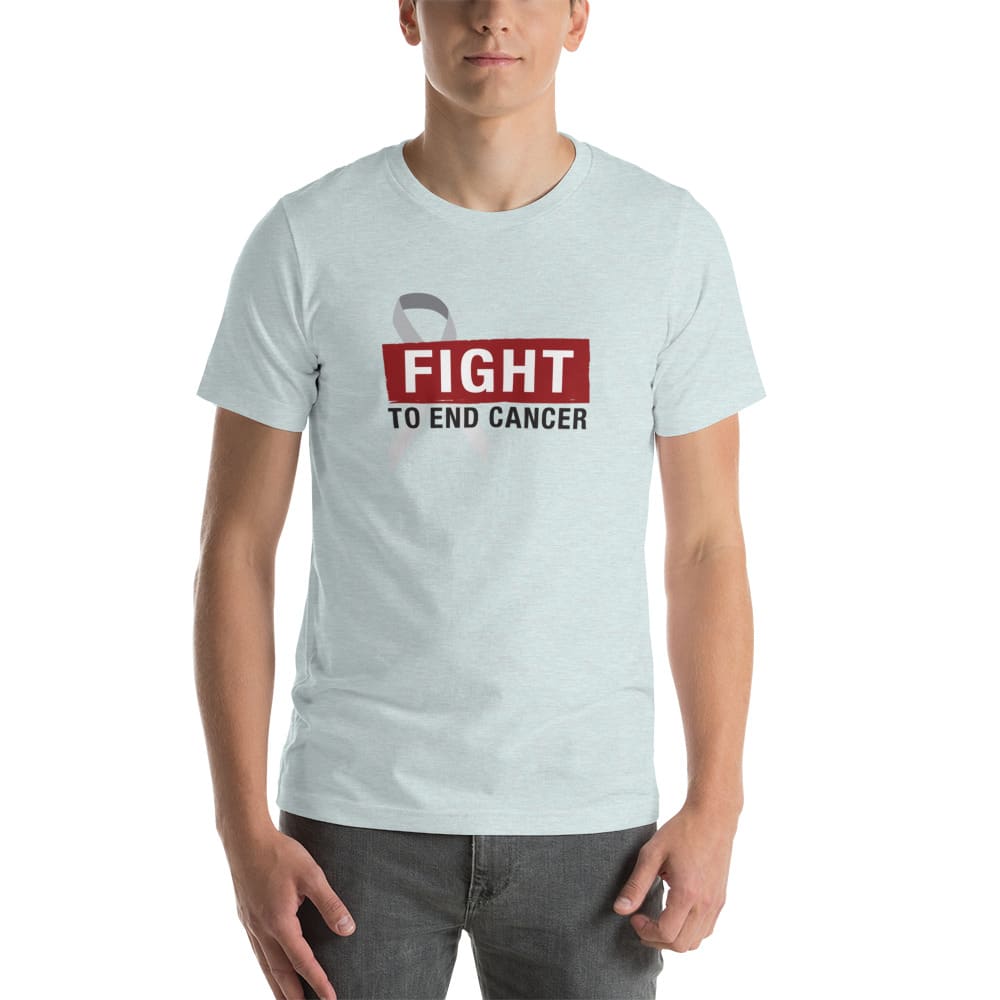 Fight To End Cancer by Scott Selland ’s T-Shirt, Red Black Logo