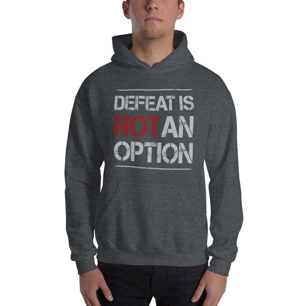 Defeat Is Not An Option by Joey Woo, Hoodie