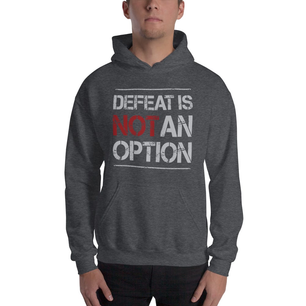 Defeat Is Not An Option by Alissa Winicki Hoodie