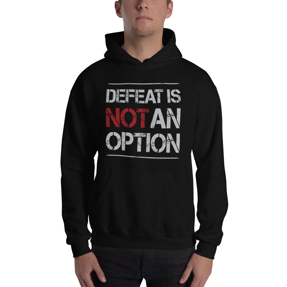 Defeat Is Not An Option by Julia Siegal Hoodie