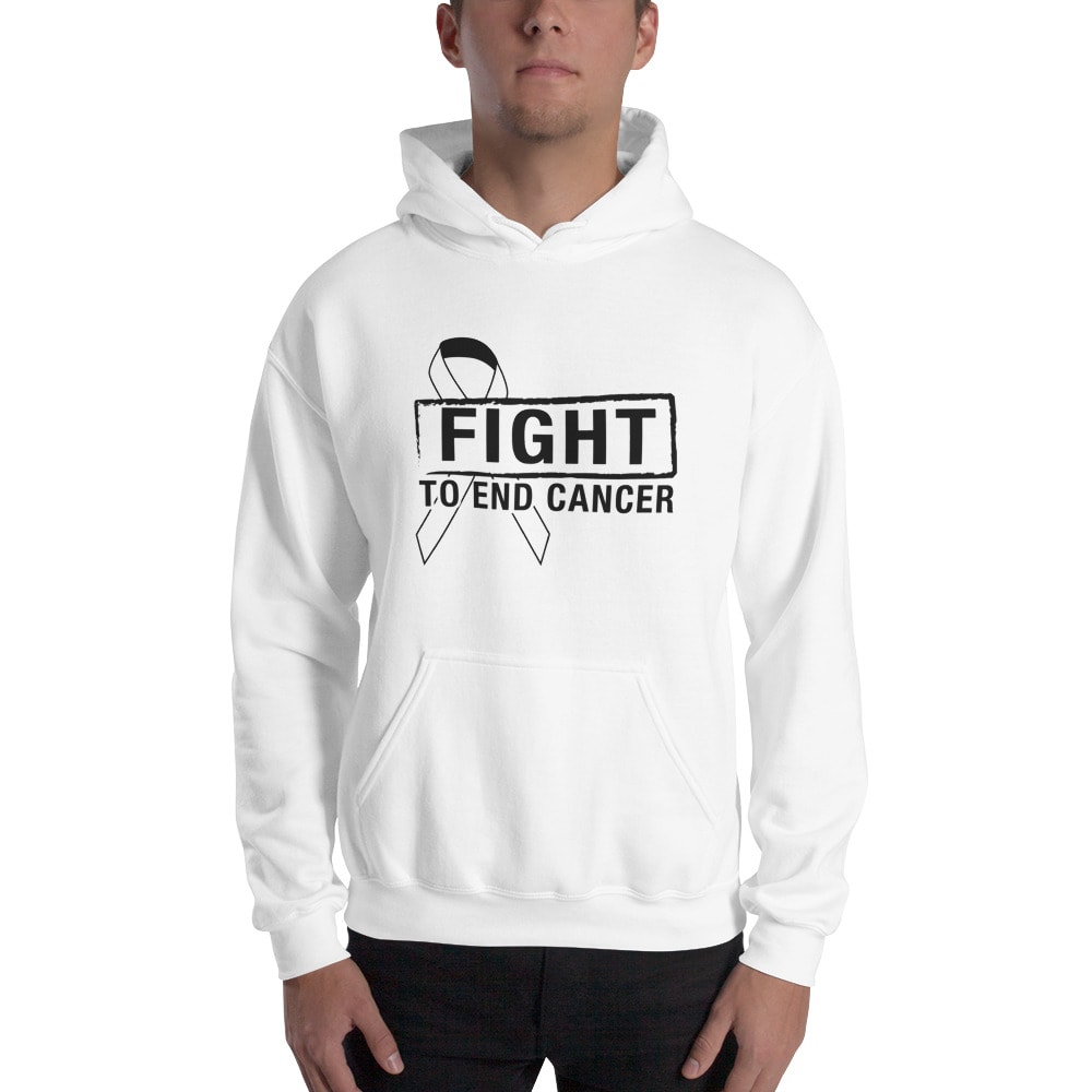 Fight To End Cancer by Julia Siegal ’s Hoodie, Black Logo